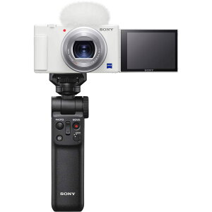 SONY(�\�j�[) �R���p�N�g�f�W�^���J���� VLOGCAM Vlog�p�J���� ZV-1 �V���[�e�B���O�O���b�v�L�b�g(�����O���b�v:GP-VPT2BT�u���b�N�A�o�b�e���[�p�b�N+1��) �E�B���h�X�N���[���t�� 24-70mm F1.8-2.8 �Y