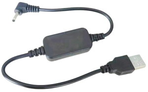 12v usb �ϊ� USB �� DC12V ���� �ϊ� L�^DC 1.35mm X 3.5mm �����P�[�u�� 35cm