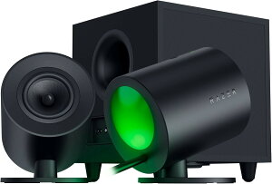 Razer CU[ Nommo V2 2̃tWhCo[ڃXs[J[ƃTuE[t@[Ŕ͂鉹̌\2.1chQ[~OXs[J[ USB Bluetooth ڑ Razer Chroma RGB CeBO THX Spatial Au