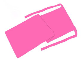 越中カラー日本製ふんどし褌カラー無地ピンク