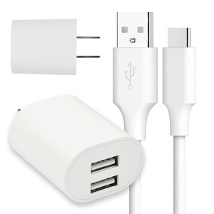 USB d A_v^ ^CvC P[u 25cm 2 [d Zbg Type-C AC [d ܂肽 RZg iPhone iPad X}z ^ubg Android eΉ 2|[g RpNg s PSEF
