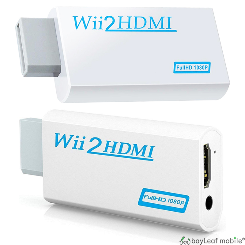 ランキング上位のプレゼント Nintendo Wii HDMI接続変換アダプタ HDMI 変換 アダプタ コネクタ ニンテンドー 便利 任天堂 ゲーム 接続 レトロゲー 買取り実績