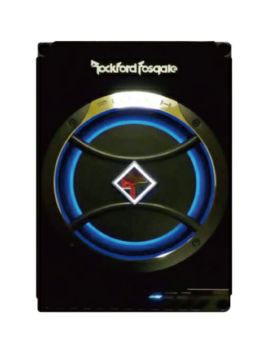 楽天市場】【Rockford】ロックフォード8インチパワードサブウーファー 