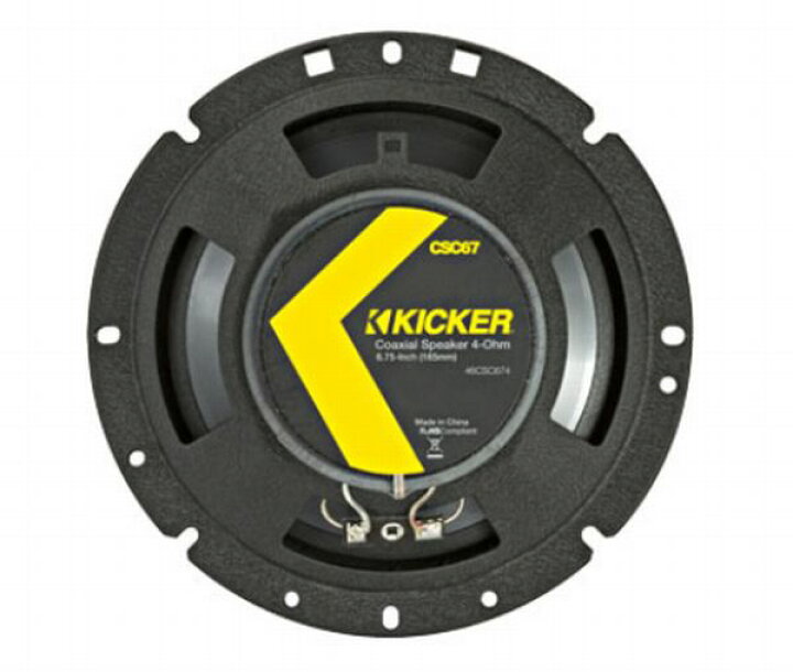 楽天市場】【KICKER】キッカー CSC674 16.5cm2WAYコアキシャル 