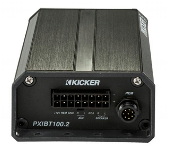 楽天市場】【KICKER】キッカー PXiBT100.2 PXシリーズ 2chアンプ内蔵 