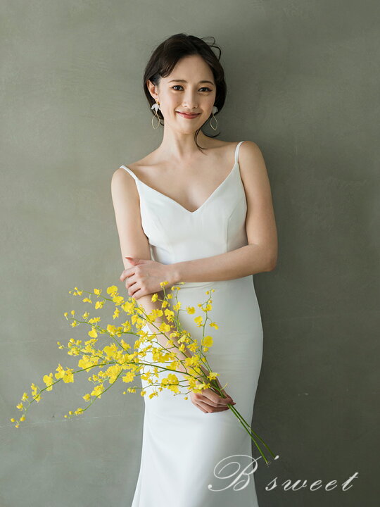 楽天市場】キャミソール ウェディングドレス ウエディングドレス V  