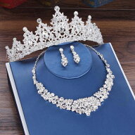 ウェディング アクセサリー ティアラ ネックレス ピアス イヤリング ウエディング ヘッドドレス ヘアアク…