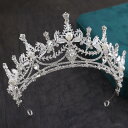 ティアラ ヘッドドレス ヘアアクセサリー ウェディングアクセサリー 花嫁 ヘッドアクセサリー ブライダルアクセサリー…