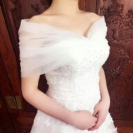 ウェディング ショール【通常サイズ(約105cm)・ロングサイズ(約120cm)】wedding shawl【レースショール】…