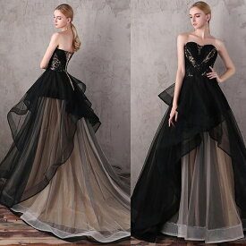 カラードレス 演奏会 パーティードレス レディース カラードレス ビスチェタイプ ウェディングドレス Aライン 編み上げタイプ 発表会 舞台 食事会 パーティーに最適【kd102wz】