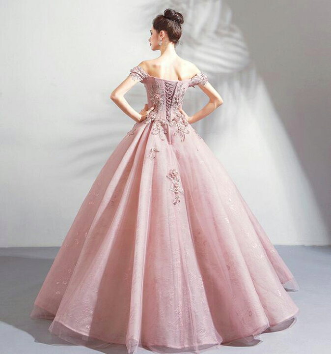 楽天市場】カラードレス Color Party Dress 二次会ドレス Aライン  