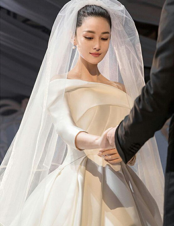 楽天市場】ロングベール 2層ベール コーム付き 結婚式 ウェディング  