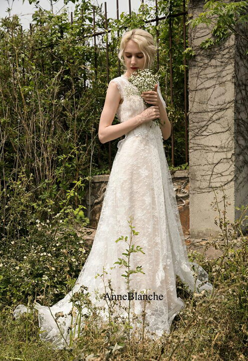 楽天市場】ウエディングドレス ノースリーブ スレンダーライン  