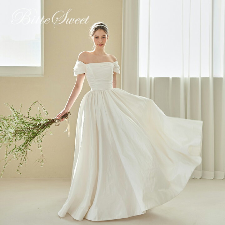 楽天市場】ウェディングドレス Aラインドレス ウェディング  