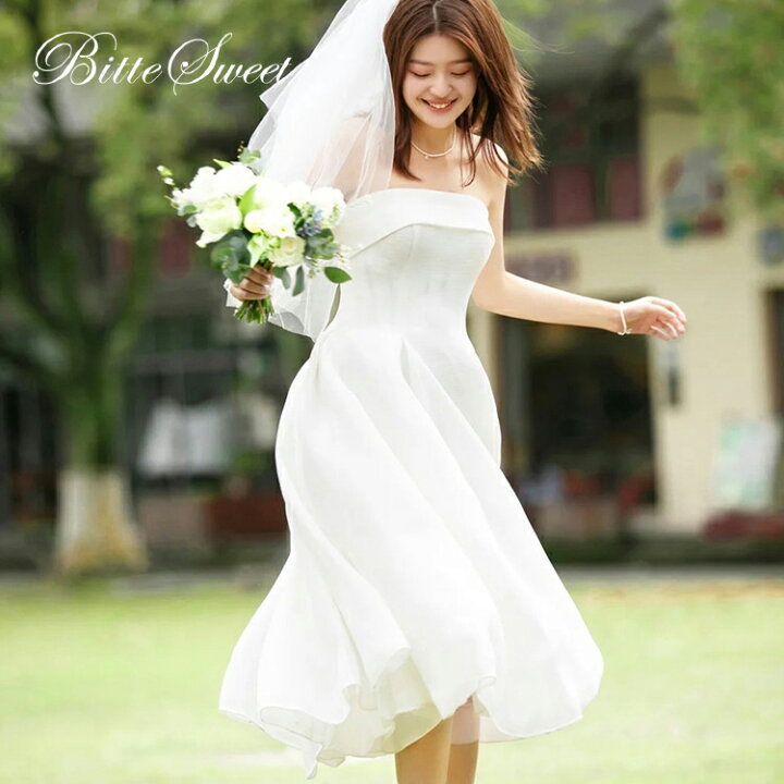 楽天市場】ウェディングドレス ウエディングドレス レディースドレス  