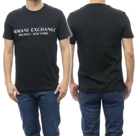 ARMANI EXCHANGE アルマーニエクスチェンジ メンズクルーネックTシャツ 8NZT72 Z8H4Z ブラック