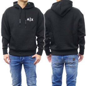 ARMANI EXCHANGE アルマーニエクスチェンジ メンズプルオーバーパーカー 6RZMJA ZJDNZ ブラック