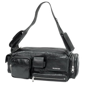 BALENCIAGA バレンシアガ メンズショルダーバッグ 702167 210C8 / SUPERBUS SLNGBAG S ブラック