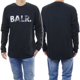 BALR. ボーラー メンズクルーネックロングTシャツ B1111.1044 / Frorck Relaxed Tunnel Longsleeve T-Shirt ブラック