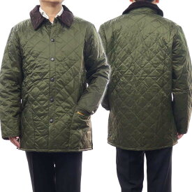 BARBOUR バブアー メンズキルティングジャケット MQU0001 / LIDDESDALE QUILT オリーブ