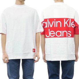 CALVIN KLEIN JEANS カルバンクラインジーンズ メンズクルーネックTシャツ J322508 ホワイト