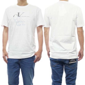 CALVIN KLEIN JEANS カルバンクラインジーンズ メンズクルーネックTシャツ J325352 ホワイト /2024春夏新作