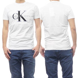 CALVIN KLEIN JEANS カルバンクラインジーンズ メンズクルーネックTシャツ J320935 ホワイト /定番人気商品