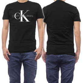 CALVIN KLEIN JEANS カルバンクラインジーンズ メンズクルーネックTシャツ J320935 ブラック /定番人気商品