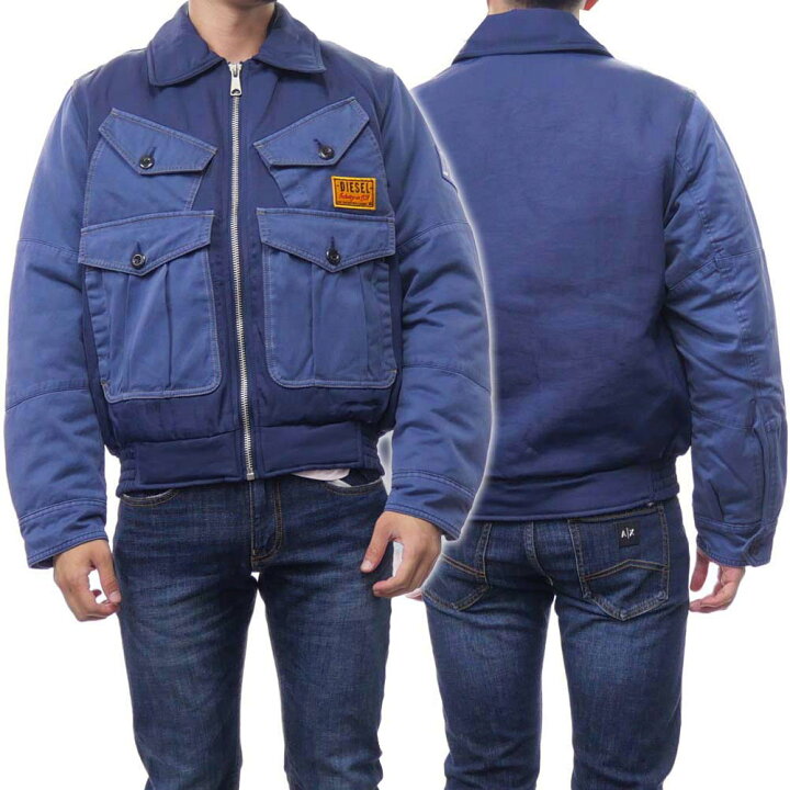 楽天市場】DIESEL ディーゼル メンズ ブルゾン A06119 0DGAK W-MANFRED 