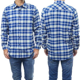 DIESEL ディーゼル メンズカジュアルチェックシャツ A10620 0SHAW / S-UMBE-CHECK-NW ブルー