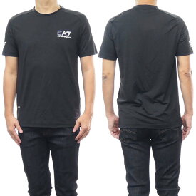 EMPORIO ARMANI エンポリオアルマーニ EA7 メンズクルーネックTシャツ 8NPT22 PJEMZ ブラック