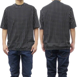 EMPORIO ARMANI �G���|���I�A���}�[�j �����Y �N���[�l�b�NT�V���c 3D1TG7 1JOZZ �u���b�N