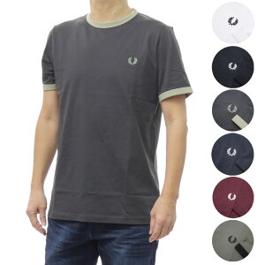 FRED PERRY �t���b�h�y���[ �����Y�N���[�l�b�NT�V���c M3519 / RINGER T-SHIRT 2026�t�ĐV��