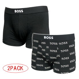 HUGO BOSS ヒューゴボス メンズボクサーパンツ 2PACK 50509267 10257114 / Trunk 2P Gift ブラック /2024春夏新作