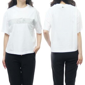 LACOSTE ラコステ レディースクルーネックTシャツ TF5620 ホワイト