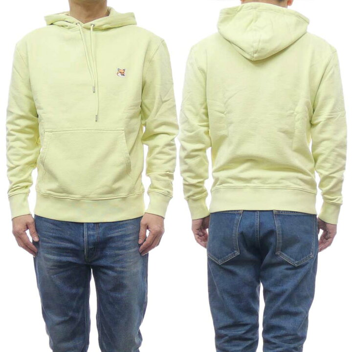 楽天市場】MAISON KITSUNE メゾンキツネ メンズ パイル地プルオーバー 