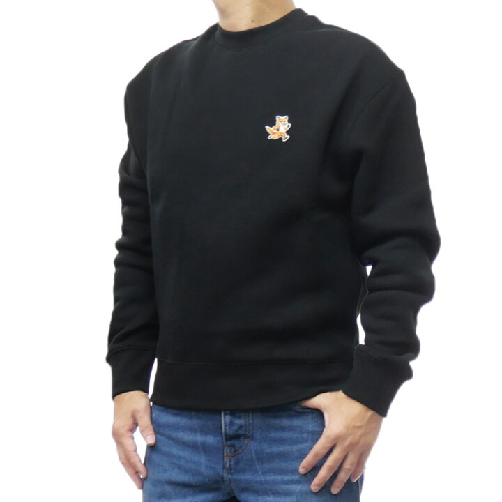 楽天市場】MAISON KITSUNE メゾンキツネ メンズ裏起毛トレーナー 