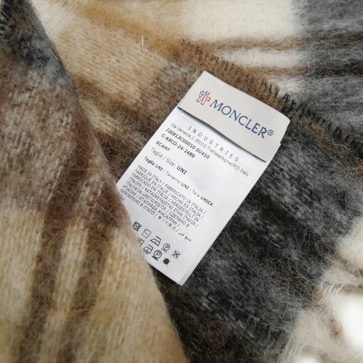 楽天市場】MONCLER モンクレール メンズマフラー 3C00010 0U410 