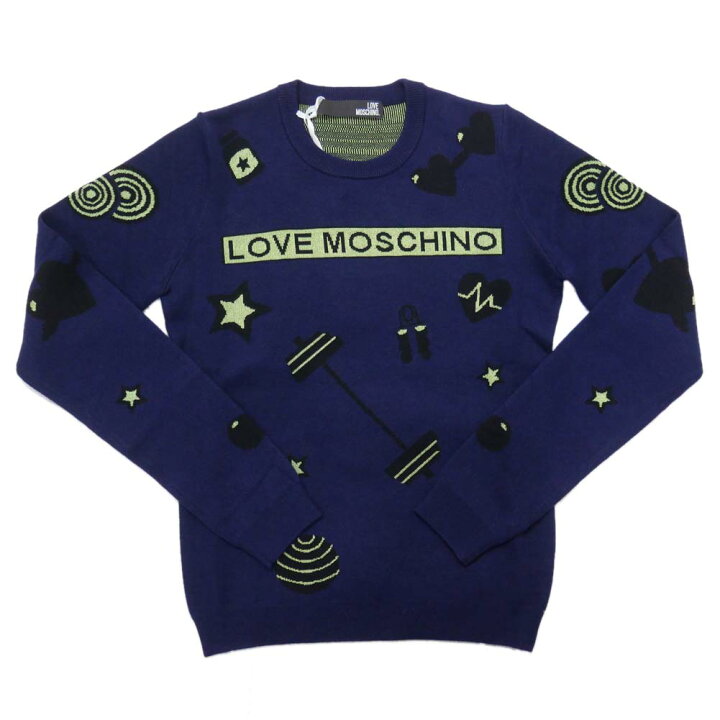 楽天市場】LOVE MOSCHINO ラブモスキーノ レディース ニット セーター  