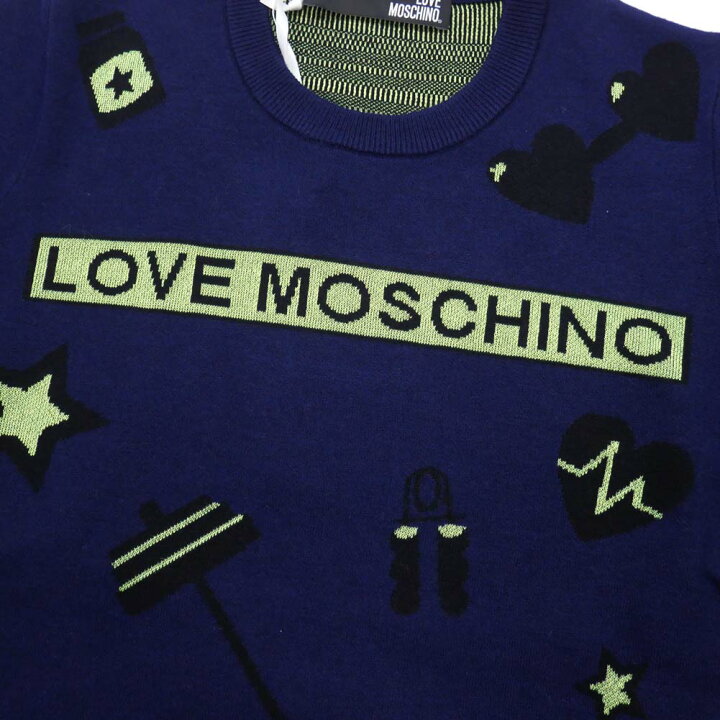 楽天市場】LOVE MOSCHINO ラブモスキーノ レディース ニット セーター  