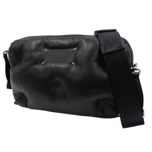 �y���Ԍ���|�C���g5�{�zMAISON MARGIELA ���]���}���W�F�� �V�����_�[�o�b�O SB1WB0006 P8840 GLAM SLAM CAMERA BAG �O�����X���� 4�X�e�b�` ���j�Z�b�N�X �u���b�N 2026�H�~�V��