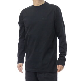 【期間限定ポイント5倍】Y-3 ワイスリー メンズ クルーネック ロングTシャツ KQ9778 / U LS TEE ブラック ベーシック ロンT 長袖