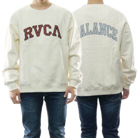 RVCA ルーカ メンズトレーナー BC042-034 / BALANCED CREW アイボリー