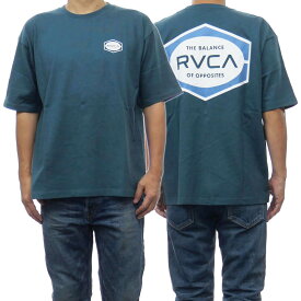 RVCA ルーカ メンズクルーネックTシャツ BD041224 / INDUSTRIAL SS マリンブルー