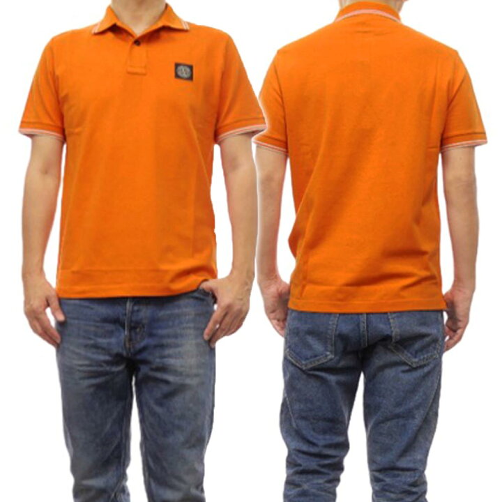 メンズコットンポロ | Stone Island [ストーンアイランド] ポロシャツ Mサイズ 2SC18 [並行輸入品]