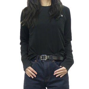 THE NORTH FACE m[XtFCX fB[XN[lbNOTVc NF0A87QP / W LS SIMPLEDOME TEE ubN ԐlCi