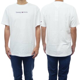 TOMMY JEANS トミージーンズ メンズクルーネックTシャツ DM0DM14984 ホワイト