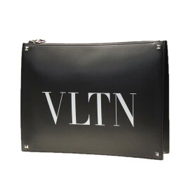 VALENTINO ヴァレンティノ メンズラージポーチ/クラッチバッグ 4Y2B0692WJW ブラック /2024春夏新作