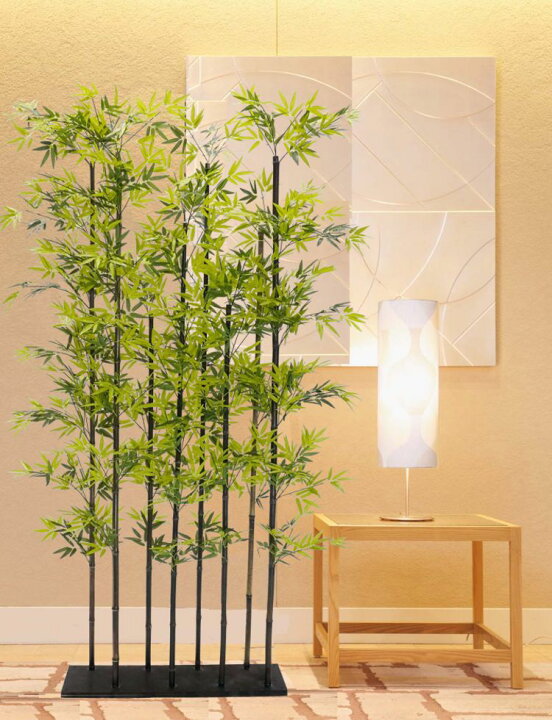 楽天市場】黒竹 8本立 パーテーション 210cm (人工竹 くろちく 人気 