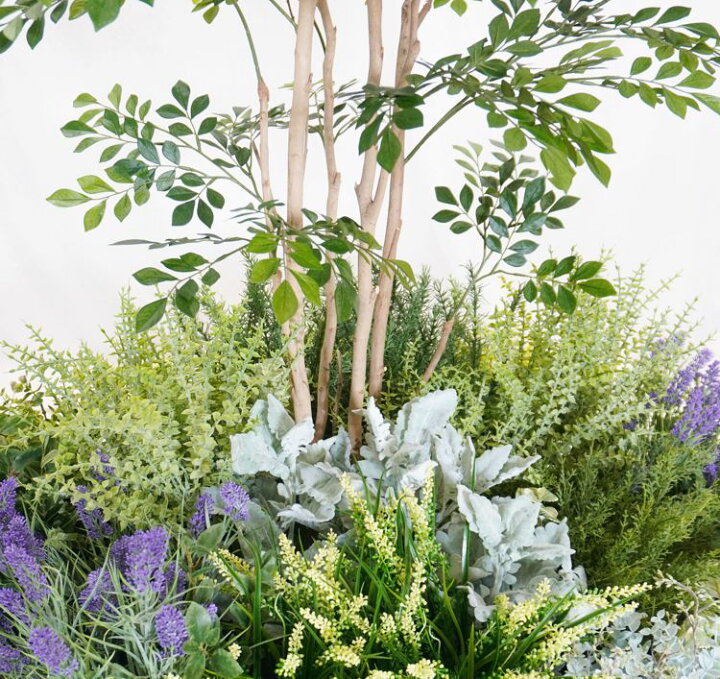 楽天市場】シマトネリコ 寄せ植え 140cm (フェイクグリーン 人工 観葉 